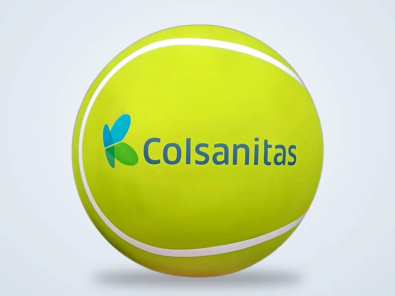 Balón inflable publicitario Colsanitas