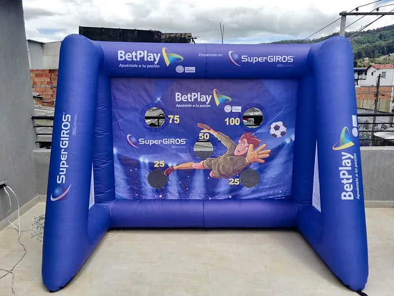 Pantalla inflable publicitario a motor