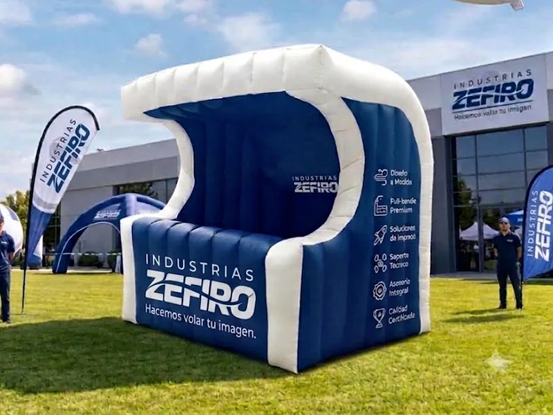 Stands y Casetas Inflables con Motor